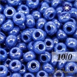 Rokajl Preciosa 10/0 modrá s listrom - 38210, 10 g (1509)